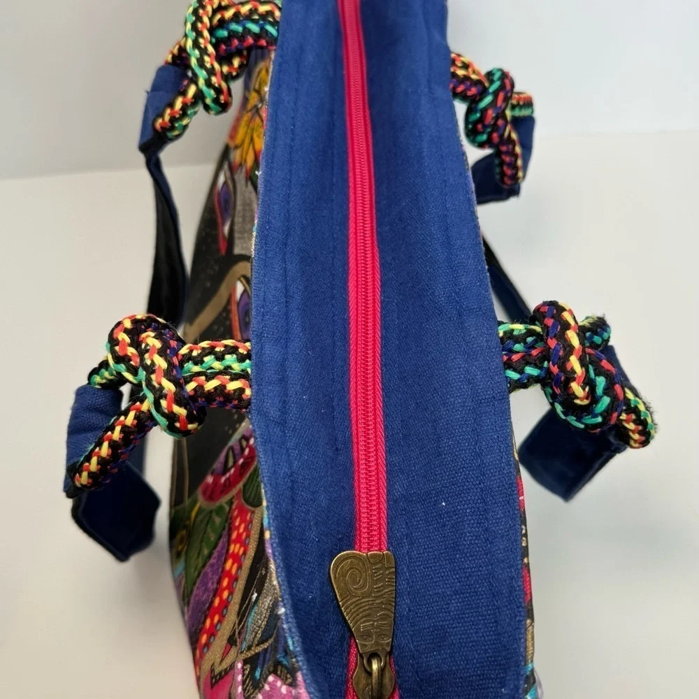 Laurel Burch Carlotta's Cats Medium tote